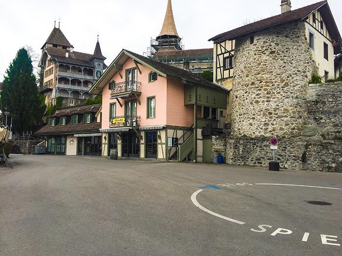 Hotel Schlosspintli Spiez Ngoại thất bức ảnh